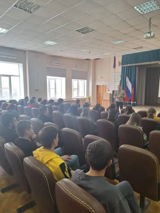 Наш Морской Институт ФЛАГМАН проводит профориентационную работу